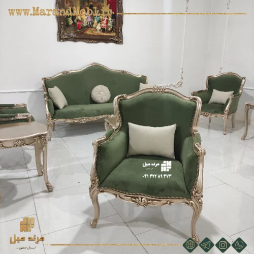 مبل نئو کلاسیک لورنزو 7 نفره